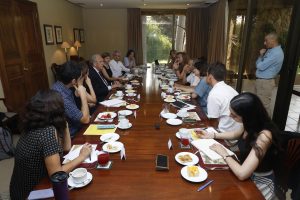 Encuentro en El Mercurio