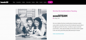 hundrED highlights ecosiSTEAM in their global innovation selection